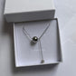 Sleek Motion Pendant Necklace (40.5 + 5 cm)