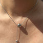 Sleek Motion Pendant Necklace (40.5 + 5 cm)